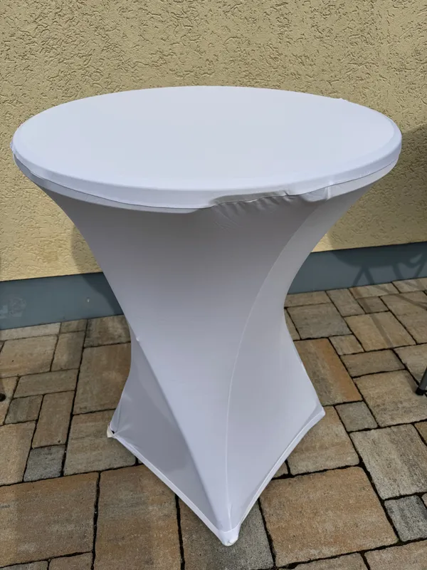 Stehtische mit Hussen