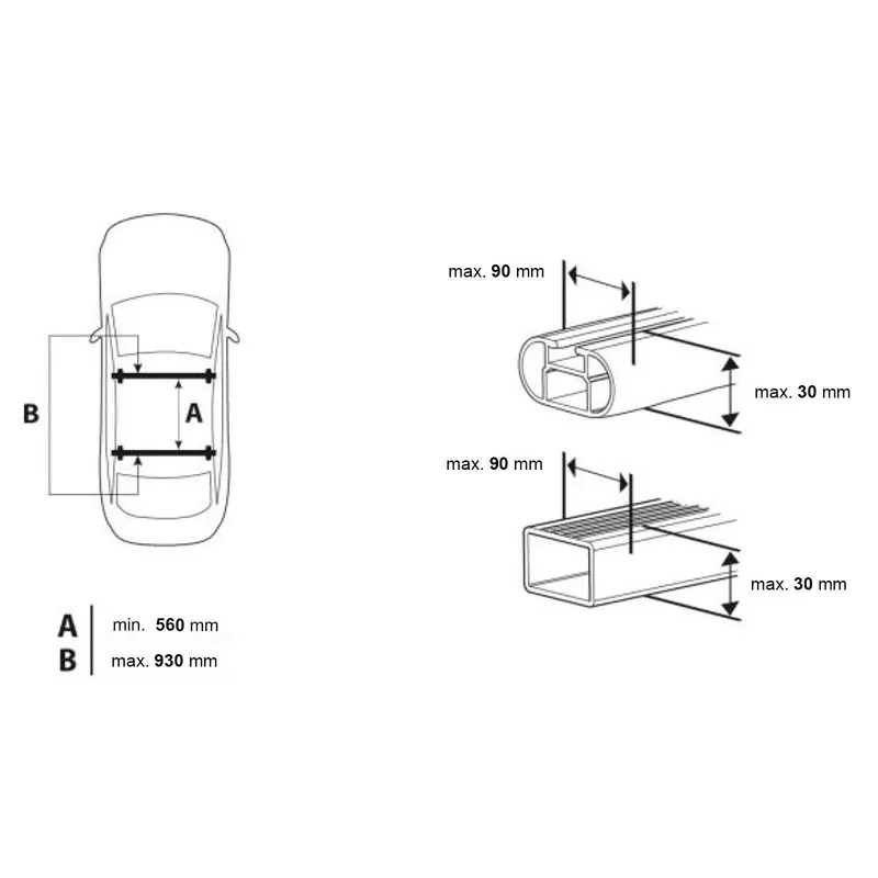 Vermiete Dachbox Thule Motion XXL 900 Verleihe Dachkoffer XT 630l
