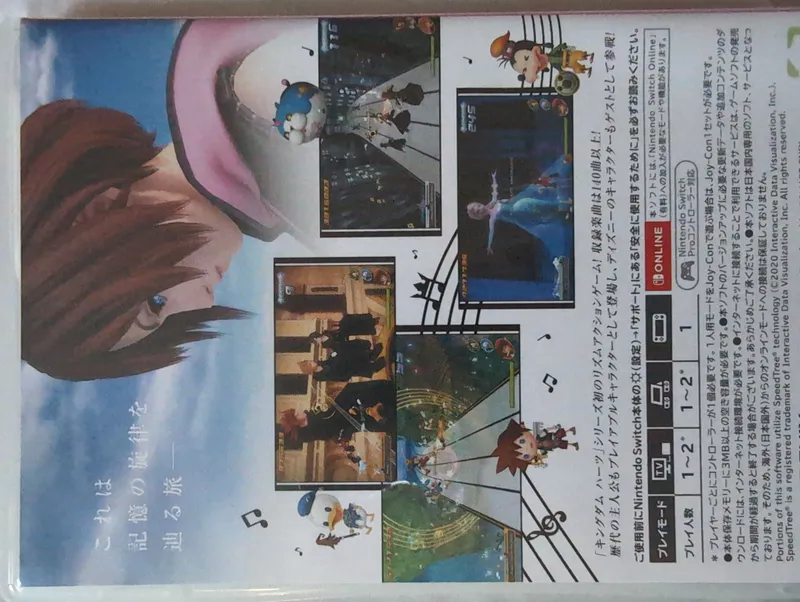 Nintendo Switch Kingdom Hearts Melody of Memory Spiel