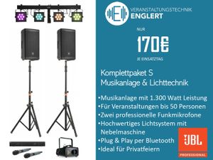 komplettpaket-s-musikanlage-und-lichttechnik-fur-dein-event preview image