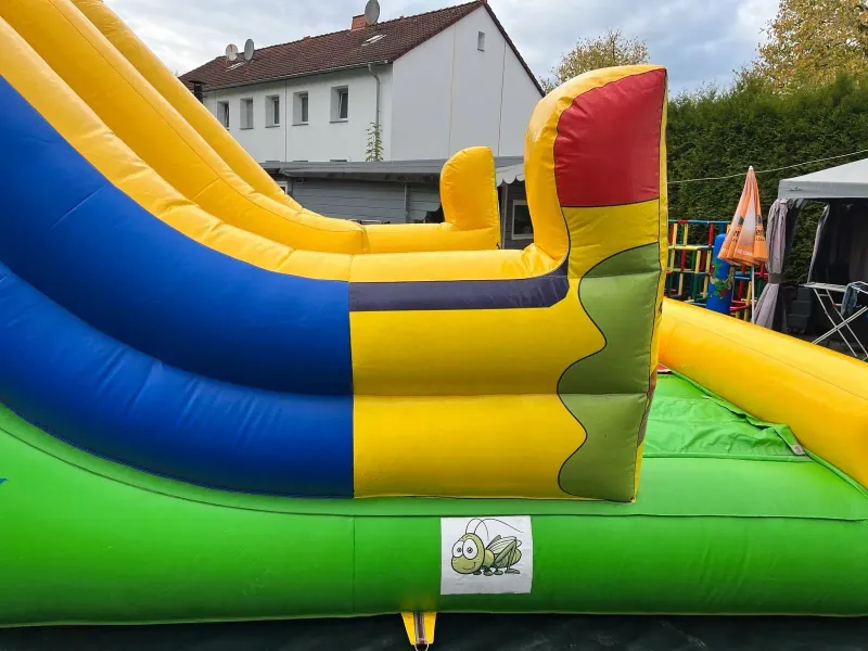 Profi Hüpfburg, Riesenrutsche, Clown, 8,0m x 4,0m x, 6,0m, Kindergeburtstag, Fest, Hochzeit