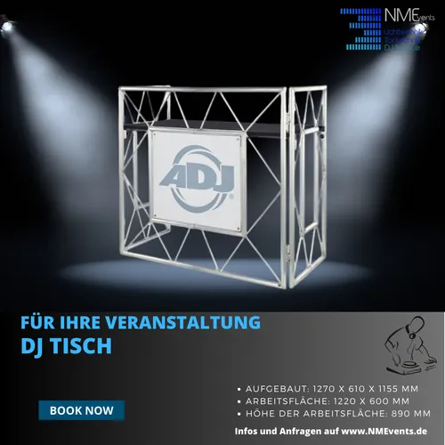 ADJ DJ Tisch II