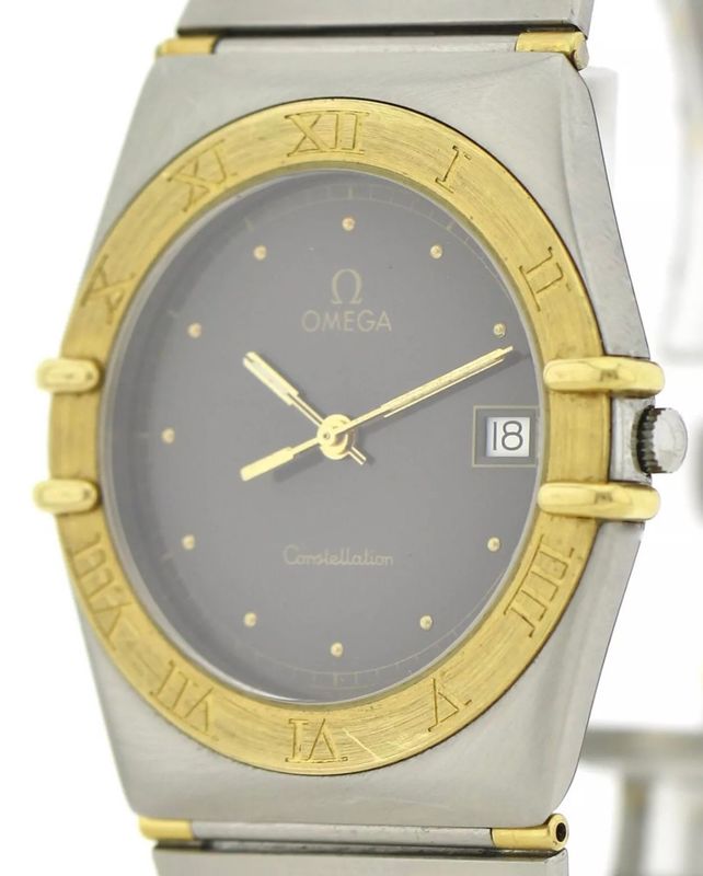 Omega Constellation Gold Lünette