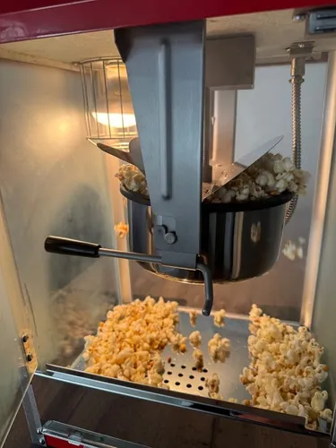 Popcornmaschine 5 Kg/h rot
