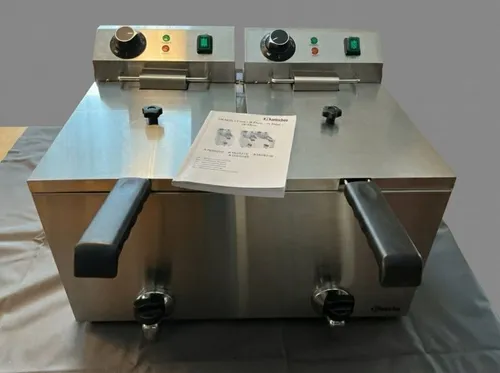 Elektro Doppelfritteuse
