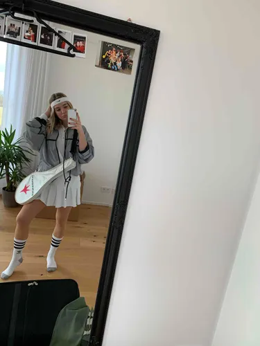 Retro Tennisspielerin-Kostüm