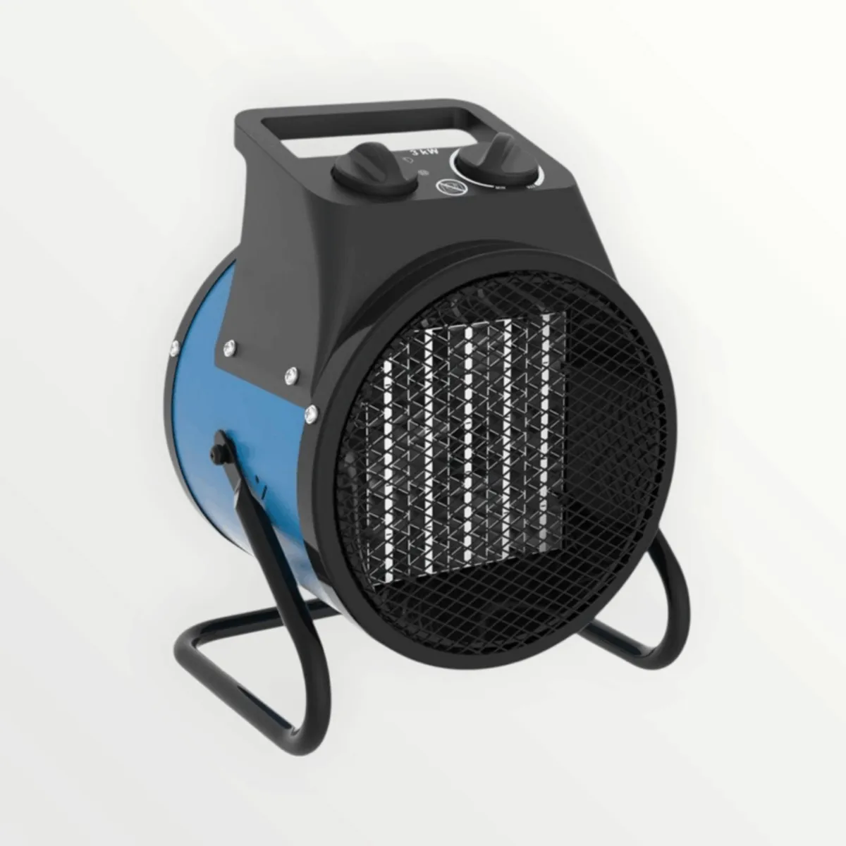 Elektrischer Heizstrahler / Heizlüfter 3kW