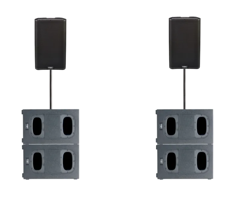  Musikanlage QSC K 12.2 2.2 PA-Set (12000 Watt)