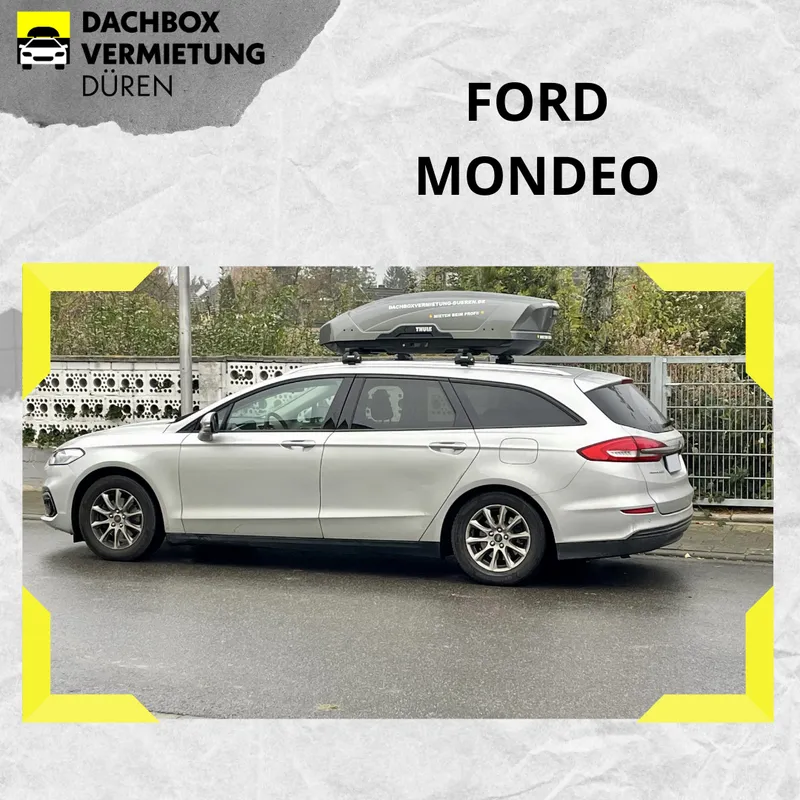 Ford Focus BJ11-18 + Mondeo BJ12-14 Dachträger Thule Kit 6022 mieten