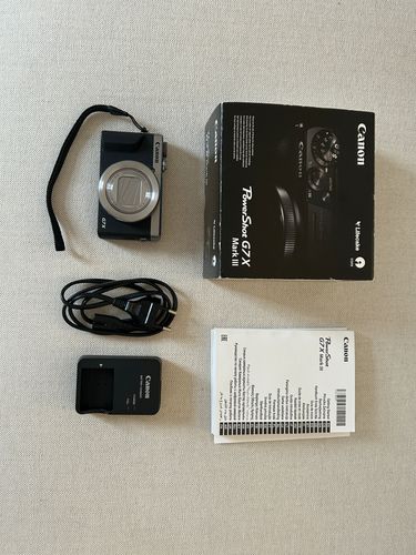 Canon PowerShot G7X G7 X Mark III 3 Kamera tiktok vlog silber
