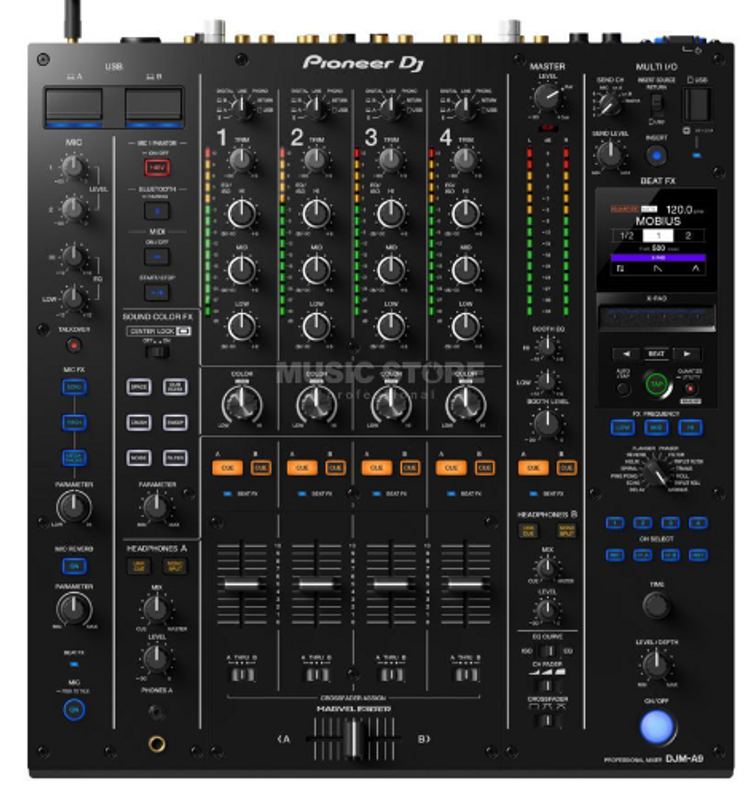 Pioneer DJ DJM A9 / Professionelles DJ Mischpult / Clubmixer