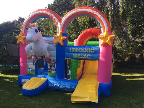 Multiplay Einhorn Hüpfburg