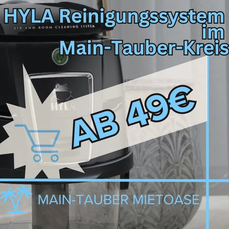 Hyla EST Defender Staub-, Nass-, Textil-, Milbensauger Reinigung leihen mieten