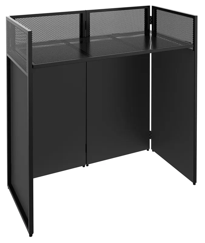 Vonyx DB4 Pro faltbarer DJ Tisch mieten leihen Verleih Booth