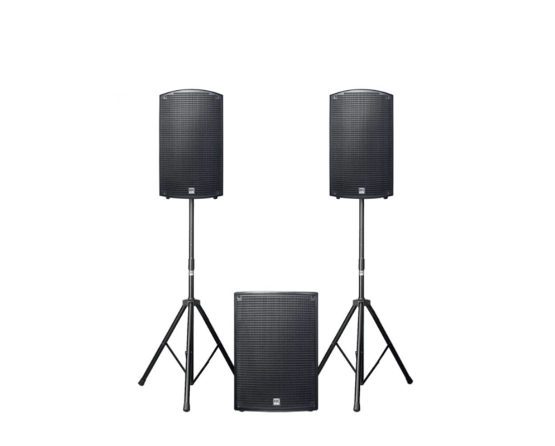 Musikanlage HK Sonar 2.1 Set 2 (3900 Watt) Aktiv PA System  