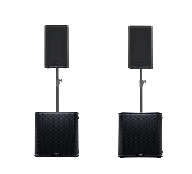 RCF ART 912 AX + QSC 2.2 PA-Set 11 (11400 W)