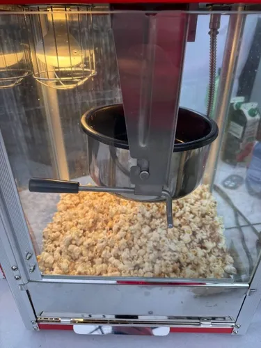 Popcornmaschine 5 Kg/h rot