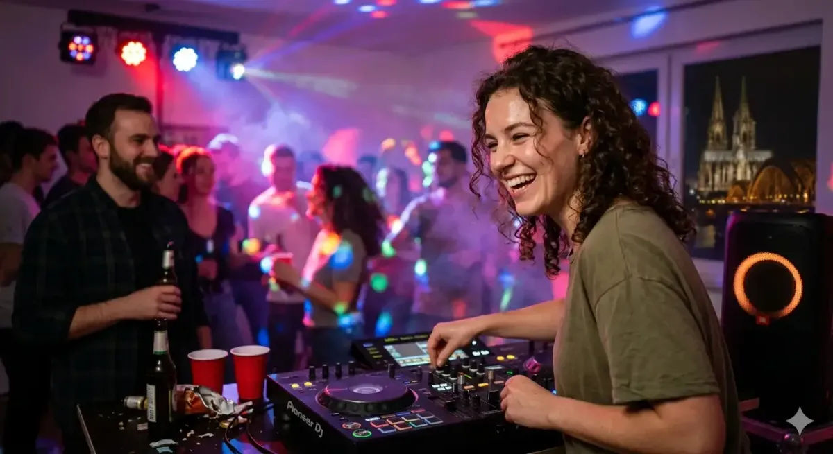 Hausparty organisieren – DJ Equipment, Lichtanlage und Soundboks mieten