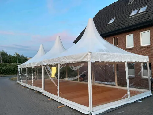 Eventpagode 5 x5 Meter Delux  Pagode , Mieten von Festzelt Verleih in MV