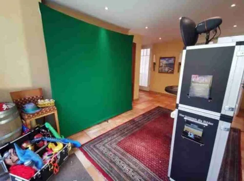 X-Frame Greenscreen für Foto oder Video Aufnahmen 2,45x2,45m