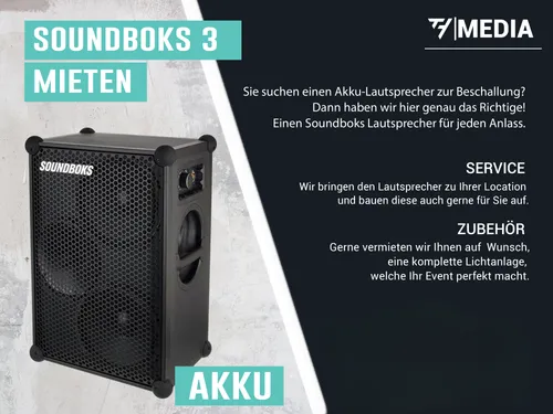 Soundboks 3  Lautsprecher AKKU
