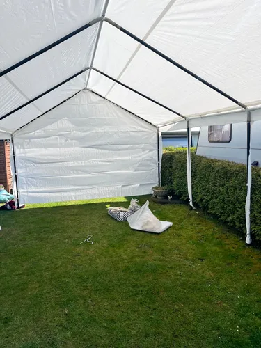 Partyzelt 4x6 m mit Giebel 