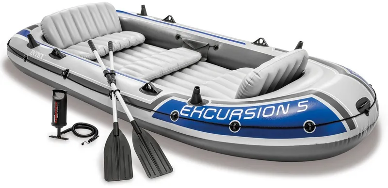 Excursion 5 | Intex Excursion fünf - Set Schlauchboot / Paddelboot