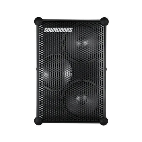 Soundboks inkl. Stativ und Zubehör