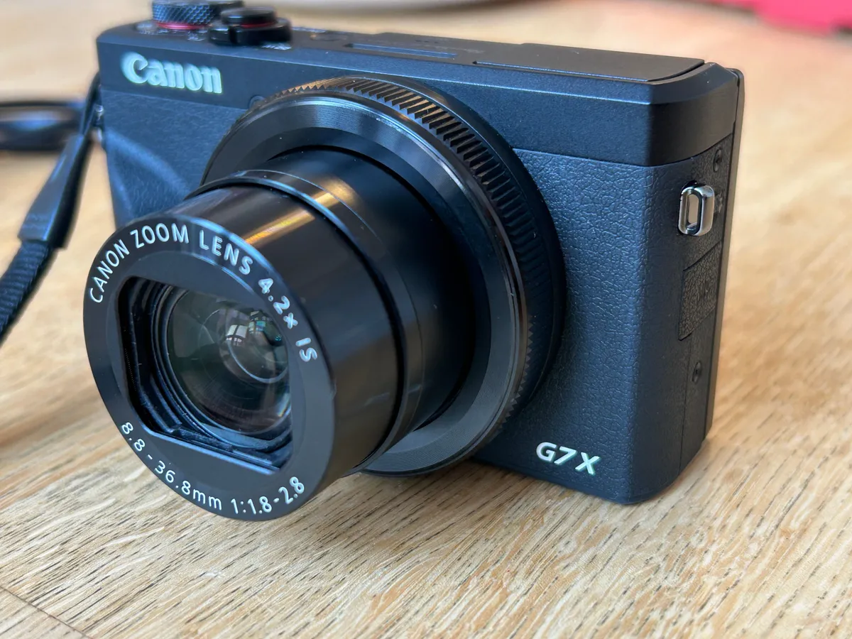 Canon PowerShot G7X G7 X Mark III kamera Vlog schwarz