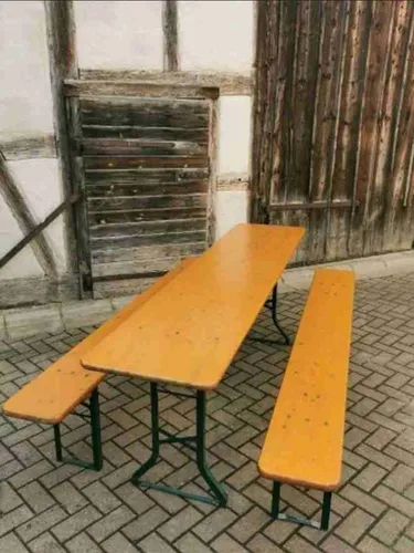 Bierzeltgarnituren /Festzeltgarnitur für Gartenpartys oder Hochzeiten 