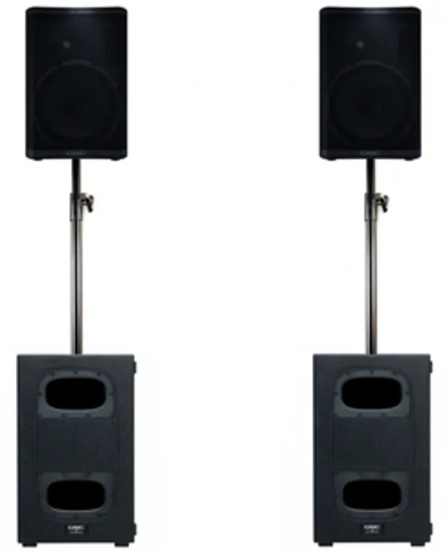 Musikanlage QSC K 12.2 KS212C 2.2C PA-Set (11200 Watt)