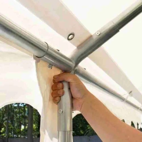 Festzelt 4x8m Partyzelt für Hochzeiten, Gartenpartys, Geburtstage Bierzelt