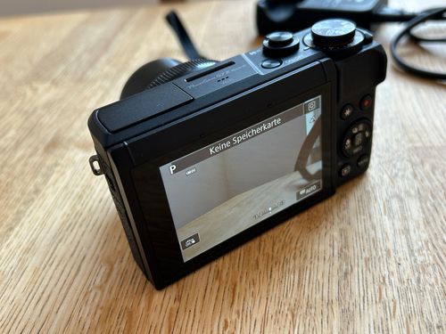 Canon PowerShot G7X G7 X Mark III kamera Vlog schwarz