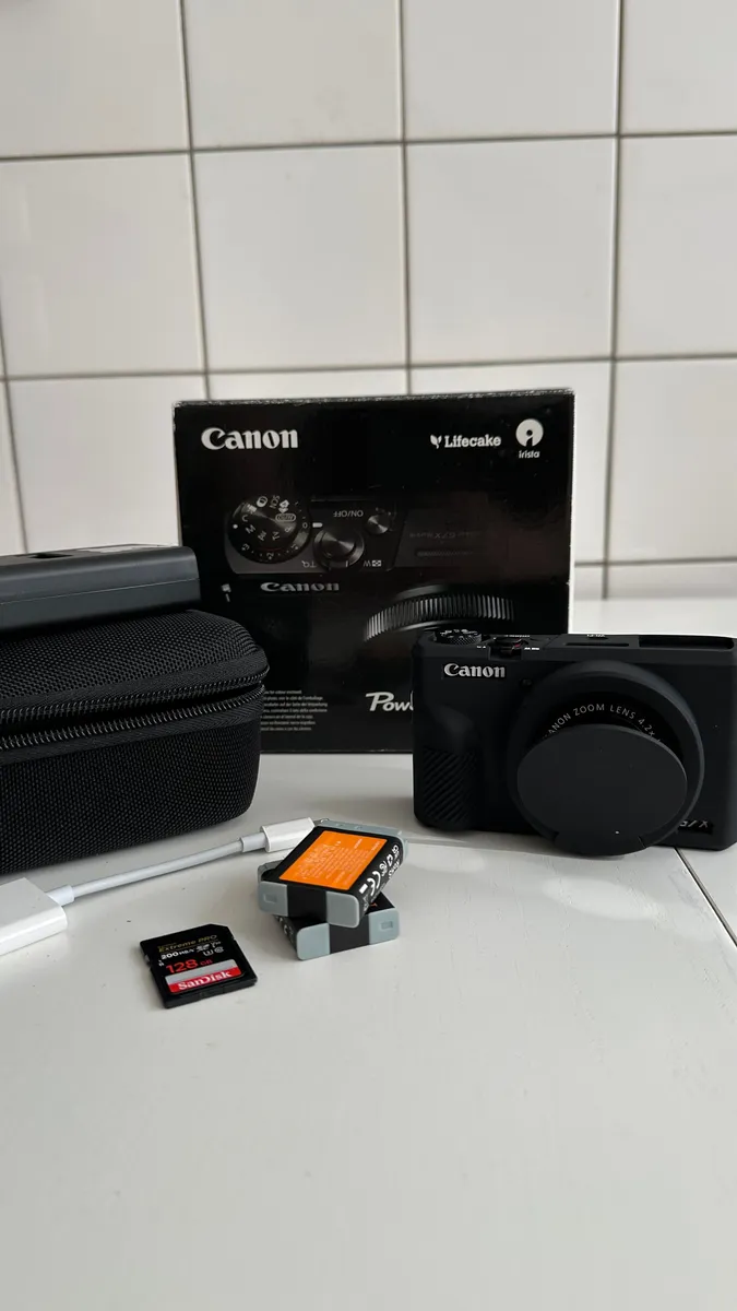 Canon Powershot G7X Mark III