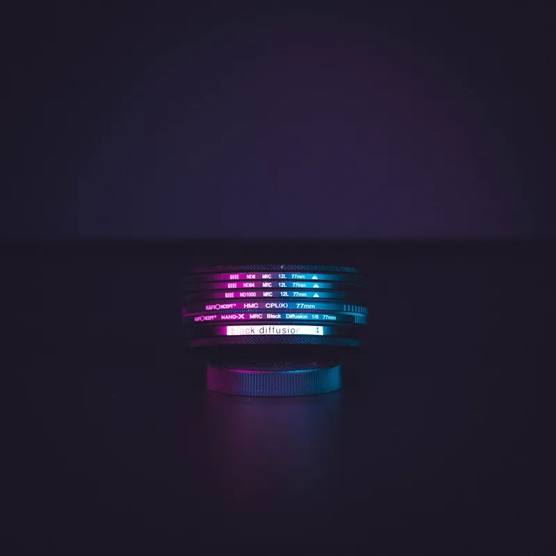 Set mit verschiedenen Filtern - 77mm Gewinde