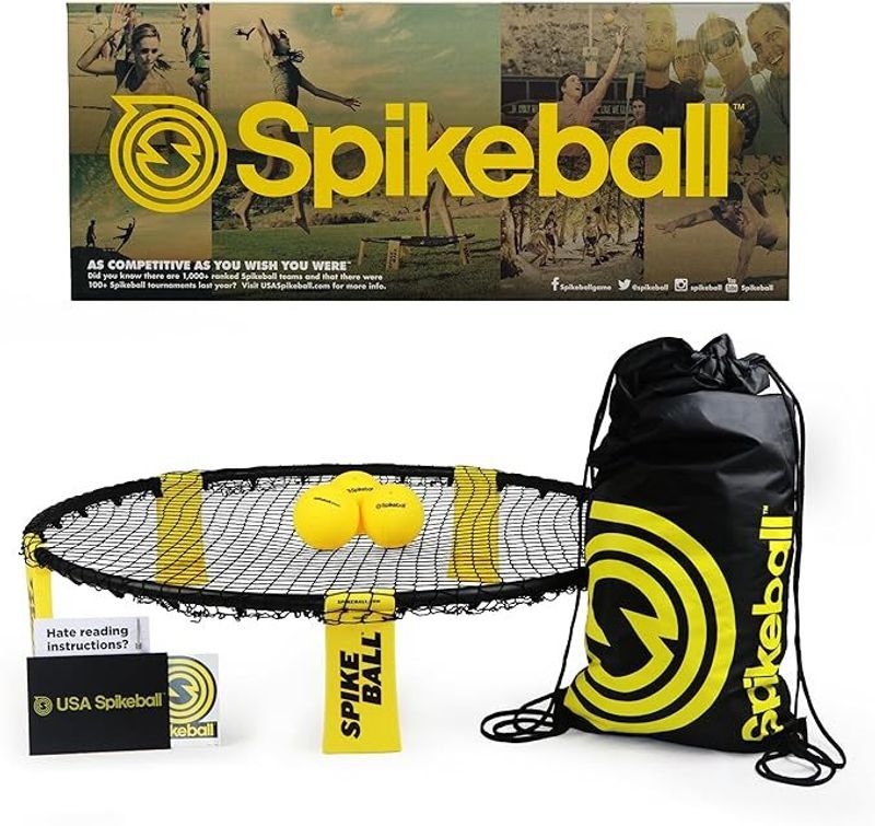 Spikeball | Schmetterball | Roundnet | bamball | Mookis Blinngoball | Strikeball | Flashball