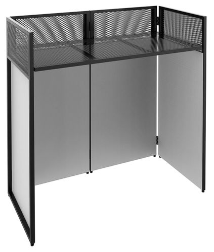 Vonyx DB4 Pro faltbarer DJ Tisch mieten leihen Verleih Booth