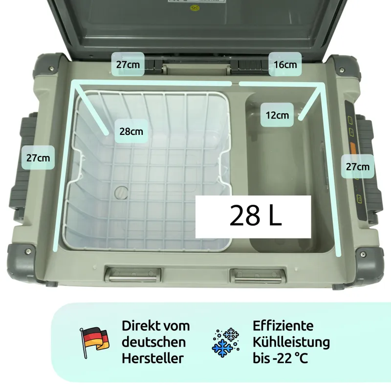 Kompressor Kühlbox 28L