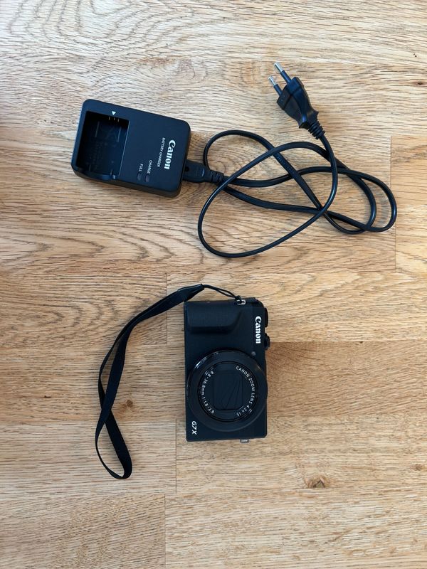 Canon PowerShot G7X Mark III Kamera Schwarz