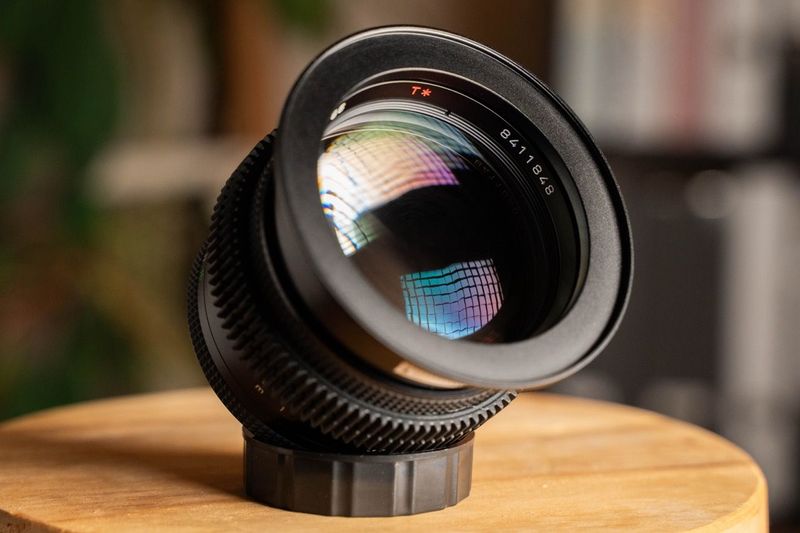 ZEISS Contax 85MM f/1.4 Tele-Objektiv (C/Y, Sony E, Canon EF) MMJ