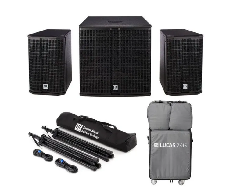 Musikanlage HK Lucas 2K15 aktiv PA System 