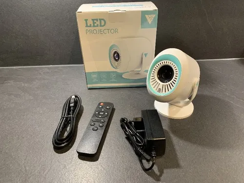 Mini 4K Beamer, 1080P Projektor