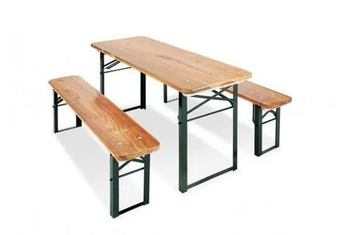 Kinder-Bierzeltgarnitur Set (1 Tisch + 2 Bänke)