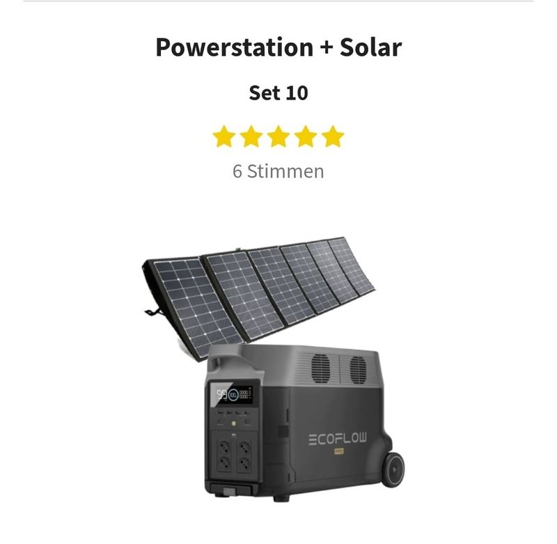 Powerstation EcoFlow DELTA Pro 3600 Wh + Solar 340 watt