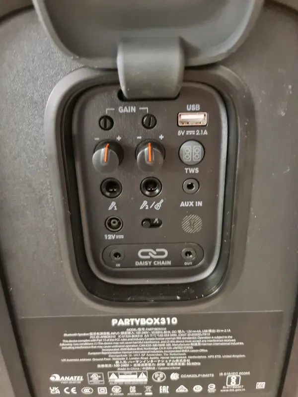 JBL Partybox 310 Musikbox Lautsprecher