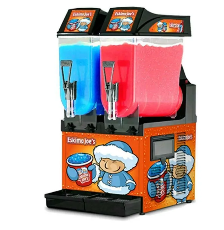 2-Kammer Slushmaschine 2x12l, Slush-Ice, Slush Eis, Kindergeburtstag, Firmen Event