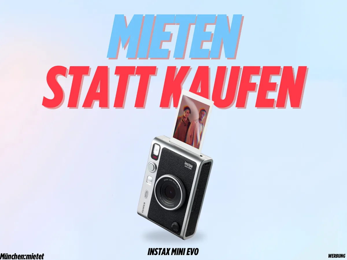 Instax Mini Evo | 9€/Tag | 35€/Woche | Sofortbildkamera | Polaroid (z.B. Hochzeit)