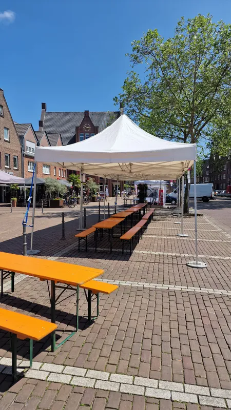 Faltzelt light 3m x 3m Weiß 9 m²