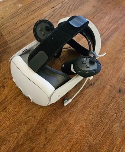 3. Meta Quest 3 VR / MR Brille mit extra Akku Strap und weiterem Zubehör Oculus / SteamVR / wie Pico 4