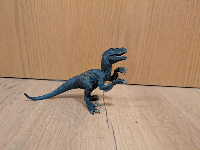 Velociraptor blau 